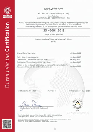 Certificate IT343526 - BIRRIFICIO BALADIN SOCIETA SEMPLICE AGR - ISO45001 - VER ENG_page-0001